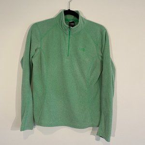 The North Face Fleece Zip Pullover, size Medium